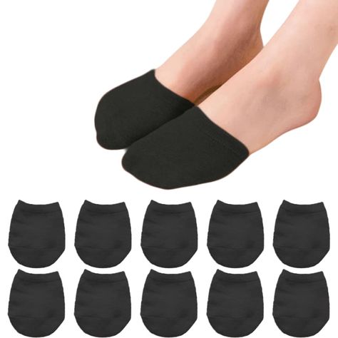 PRICES MAY VARY. High-quality materials used - cotton, nylon, and spandex Our mule socks can be match up with mule shoes, slip on runners & shoes The toe topper liner is made with soft fabric, socks will give you comfortable and flexible experience Elastic bands made with quality which gives tight holds on your feet. Also, hard to feel the end (elastic bands) when you step on it Half socks are free size. It will fit on most adults. (Please, check the detail size chart on product description sect Half Socks, Runners Shoes, Mule Shoes, Flat Mules, Liner Socks, Toe Sandals, Formal Shoes, Socks And Hosiery, Mules Shoes