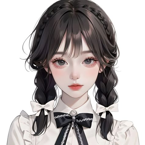 Pfp Realistic, Pp Mobile Legend, Challenge Tik Tok, Seni Korea, Glittery Wallpaper, Korean Art, Girl Sketch, Digital Art Anime, Anime Drawing