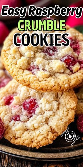 If you’re a fan of fruity desserts and crave something sweet and simple, these Easy Raspberry Crumble Cookies are the perfect treat for you. Combining the tartness of fresh raspberries… Fresh Raspberry Desserts, Raspberry Crumble Cookies, Raspberry Cookie Recipes, Carrot Cake Cheesecake Recipe, Raspberry Crumble Bars, Crumble Cookie Recipe, Peach Pound Cakes, Crumble Cookies, Raspberry Crumble