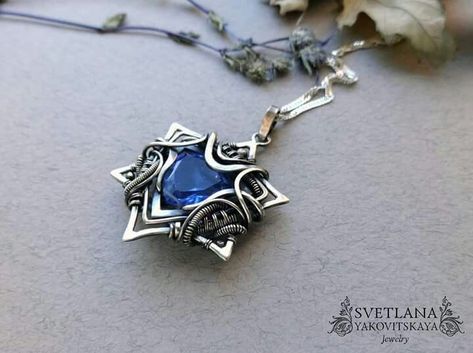 Wirewrap Jewelry, Team Mystic, Wire Jewelery, Pendant Ideas, Diy Jewelry Inspiration, Silver Bracelets For Women, Magical Jewelry, Wire Work Jewelry, Work Jewelry