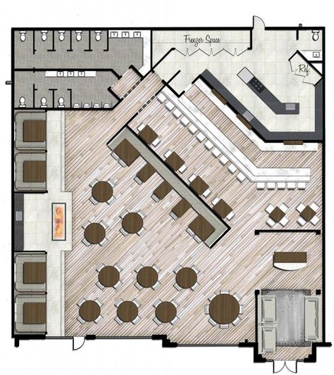 PROJECTS THAT NEVER HAPPENED…Restaurant Interior Design Cafe Floor Plan, Design Cibo, Cafe Plan, Restaurant Floor Plan, Cafeteria Design, Restaurant Layout, Restaurant Counter, Restaurant Plan, Café Design