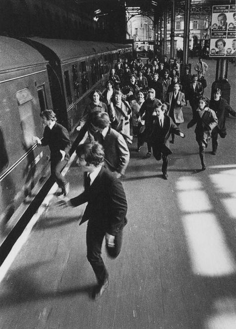 Beatles fans/movie extras (London: 1964) Richard Starkey, On The Train, Paul George, Hard Days, The Fab Four, I'm With The Band, Jim Morrison, John Paul, Eric Clapton