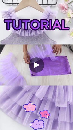 Ruffle Skirt Tutorial, Tulle Outfit, Pola Topi, Thread And Needle, Tiered Tulle Skirt, Girl Tutu Skirt, One Year Old, On The Top, Tutu Skirt