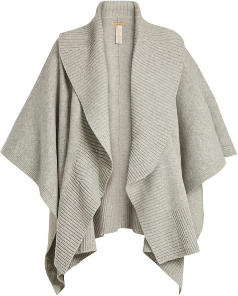 Professional layers perfect in office over a cafe lunch or to throw under a trench ♡♡ pair with skirt and boots #fall #knit Woollen Shrug Designs, Woolen Shrug, Burberry Poncho, Grey Shrug, White Shrug, Stitch Fix Women, White Poncho, Grey Poncho, Shrug For Dresses