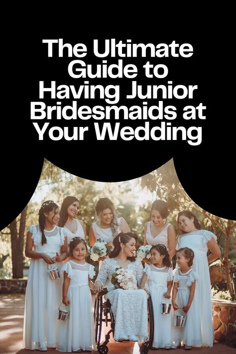 Who are junior bridesmaids and what is their role in your wedidng? We have all of the answers. Junior Bridesmaid Wedding Party, Junior Bridesmaid Ideas, Wedding Processional Order, Junior Bridesmaid Proposal, Processional Order, Wedding Party List, Wedding Processional, Jr Bridesmaid, Junior Groomsmen