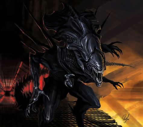 Xenomorph Artwork, Queen Xenomorph, Xenomorph Queen, Marine Pictures, Alien Franchise, Alien Pictures, Colonial Marines, Alien Xenomorph, Bear Island