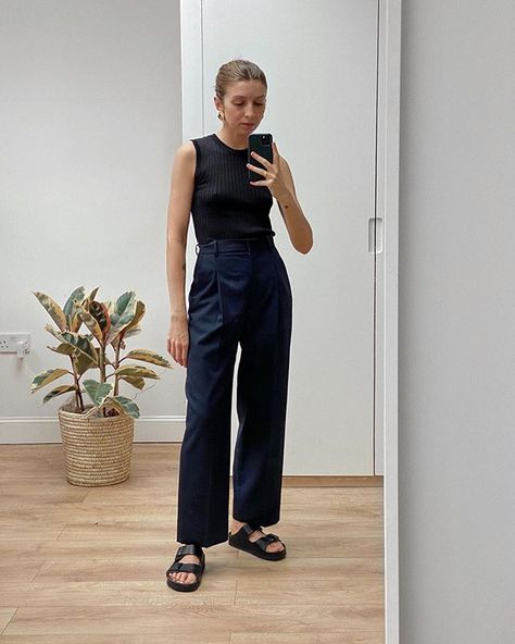 Brittany Bathgate on Instagram: “An emotional rollercoaster of a week, brought to you in outfits. The highs and the lows [illustrated perfectly in photo five]. My hair…” Brittany Bathgate, Cashmere Loungewear, Birkenstock Outfit, Birkenstock Style, Big Dresses, Emotional Rollercoaster, 2020 Fashion Trends, Elegante Casual, Chunky Sandals