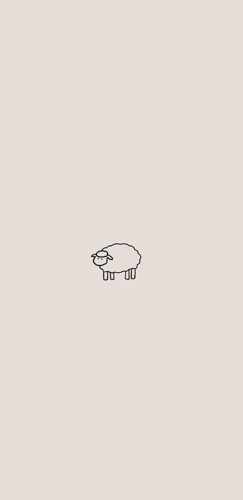 Iphone Wallpaper Cream Aesthetic, Cream Background Cream Background Aesthetic, Aesthetic Sheep Wallpaper, Sheep Icon Aesthetic, Sheep Background Wallpapers, Sheep Aesthetic Cute, Sheep Wallpaper Aesthetic, Cream Colour Wallpaper, Sheep Widget