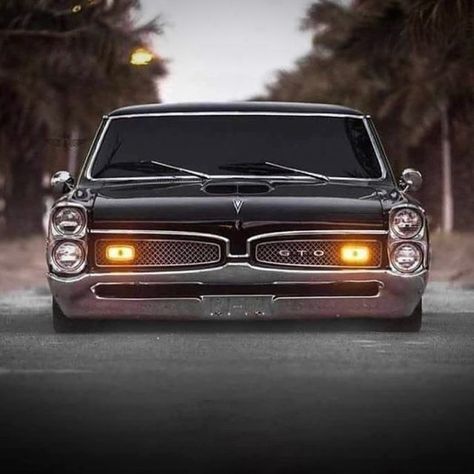 Old Car, Pontiac Gto, Front End, Muscle Cars, Road, Cars