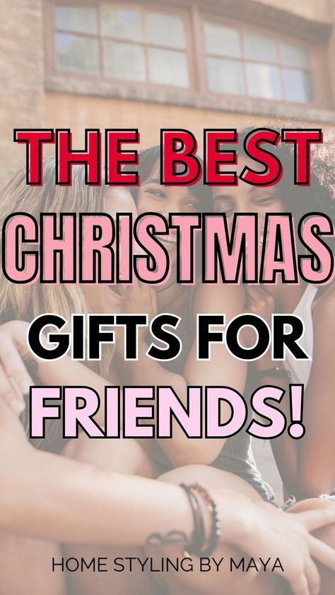 christmas gifts for friends, cute christmas gifts for best friends Affordable Gift Ideas Friends, Christmas Gifts For Group Of Friends, Personalized Christmas Gifts For Friends, Gifts For Women Friends Christmas, Unique Friend Gifts For Christmas, Diy Friends Christmas Gifts, Gifts For Best Friends For Christmas, Holiday Gift Ideas For Friends, Cute Cheap Christmas Gifts For Friends