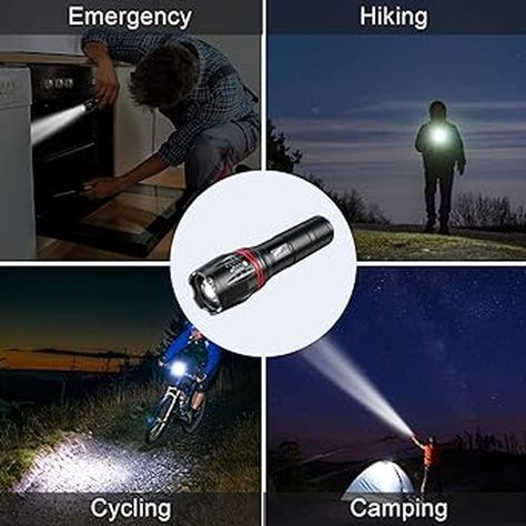 HAUSBELL LED Flashlight 2Pack 3000 High Lumens Buy Now! Deliver In United Kingdom Only In $9.99 $5.00 per Count($5.00 / Count) Link! https://amzn.to/4ardOei About this item Illuminate the darkness, embrace the light! 💡🌓 【Brightest flashlight】The A100 flashlight is equipped with a high-performance LED bulb that can produce up to 1000 lumens of brightness, making it one of the most powerful flashlights in its class. 【5 modes & Zoomable focus】This led flashlights high lumens with 5 adjustable mo... Brightest Flashlight, Led Flashlight, The Darkness, Most Powerful, Flashlight, Led Bulb, High Performance, United Kingdom, Led