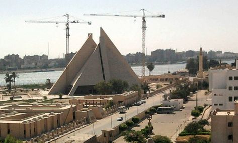 Egypt Tourism, Ancient Library, Egypt Today, Artificial Lake, Shop Buildings, Central Air Conditioning, Construction Work, Concrete Structure, Police Station