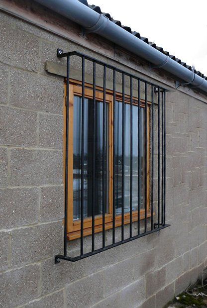 Iron Window Grill, Window Grills, Home Window Grill Design, Window Grill Design Modern, House Window Design, Window Bars, Steel Door Design, Iron Door Design, Balcony Grill