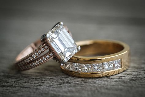 Engagement Rings Couple Diamonds, Couple Rings Wedding Gold, Couple Rings Wedding, Antique Mens Rings, Couple Rings Gold, Indian Wedding Rings, Matching Couple Rings, Couple Ring Design, Wedding Jewelry Sets Bridal Jewellery