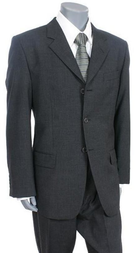 These suits are terribly gorgeous and garner you a special attention.Charcoal gray suit is vented for comfort. 3 Button Suit, Suits Men Slim, Suit Combinations, Suit Stores, Grey Colour Suit, Lined Pants, Business Suits, Slim Suit, Mens Suit Jacket