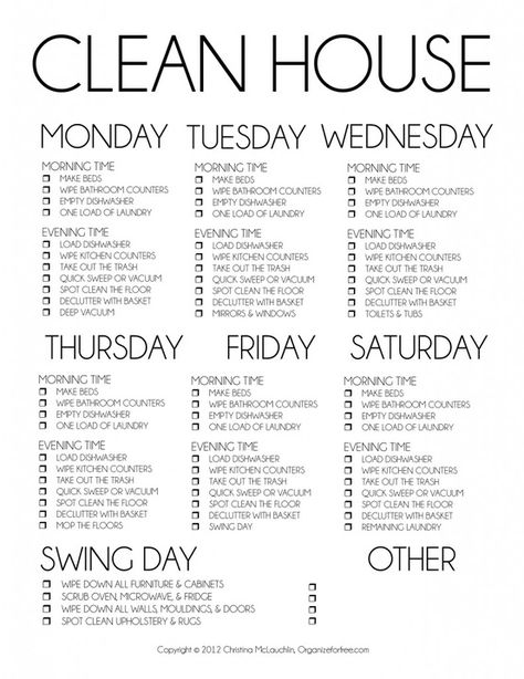 BASIC CLEANING SCHEDULE - Need to stick to this.                                                                                                                                                      More Cleaning Schedules, House Cleaning Checklist, Cleaning Checklist, Cleaning Schedule, House Cleaning Tips, Diy Cleaning Products, Bullet Journaling, Cleaning Organizing, Cleaning Solutions