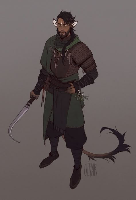 Firbolg Character Design, Firbolg Male, Firbolg Ranger, Dnd Shifter, Druid Character Design, Firbolg Art, Rune Knight, Dnd Druid, Dnd Character Art