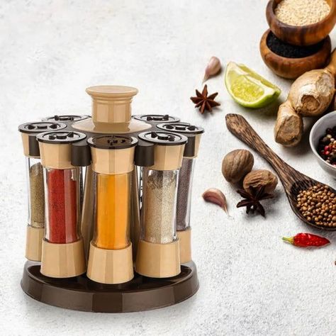 360 Revolving Spice Rack for Kitchen and Dining Table, 8 Spice jars 🎉 Big Savings Alert: Up to 50% Off at MaVall! 🎉 Hi, I’m from MaVall™! We’re an emerging eCommerce platform with over 1500+ products, including electronics, home & kitchen, hardware, kids, beauty & health, fashion, and more. 🛒 Visit our store today and discover amazing deals: mavall.in Don't miss out on these incredible offers! 💥 Buy Now : https://mavall.in/products/10176_360d_spice_jar_rack_8pc_set #mavall #onlineshoppin... Seasoning Organizer, Revolving Spice Rack, Kitchen And Dining Table, Kitchen Spice Racks, Table 8, Condiment Sets, Herb Seasoning, Spice Jar, Spice Organization