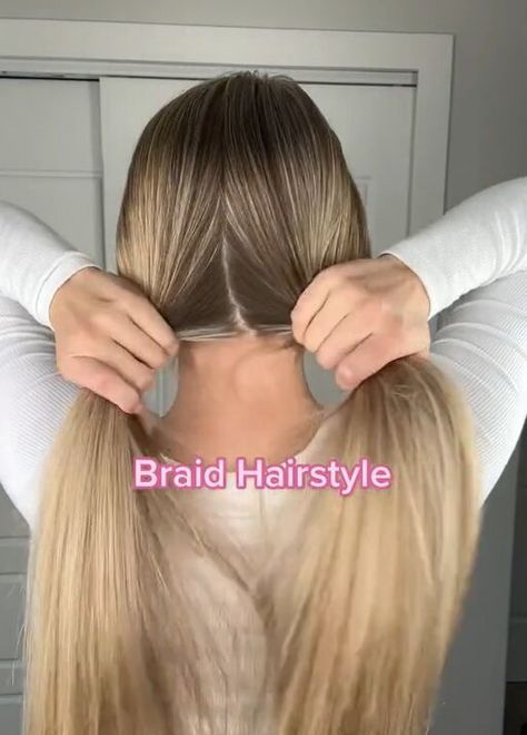 This guide shares the easiest shortcut to a cute braided look. Learn how to do a chunky braid hairstyle in this quick tutorial. Easiest Braids To Do On Yourself, How To Make Braids Look Thicker, How To Do A Braid On Yourself, Short Hairstyles Braids, Easy Braids To Do On Yourself, Styling Thick Hair, Easy Braids For Beginners, How To Make Braids, Cute Short Hairstyles