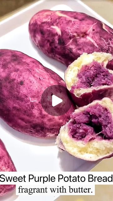 2day’s Delights on Instagram: "Viral sweet potato bread, easy and delicious!  #sweetpotato #purplepotato #yam #bread #buns #bread #baking #recipe #food #chinesefood #asian #bakery #dairy #eggs #aesthetic #cooking #cookingvideo #tutorial #fyp #diy #dough #easyrecipe #steamedbuns #viral #homemade #dessert" Yam Bread, Eggs Aesthetic, Diy Dough, Asian Bakery, Aesthetic Cooking, Bread Buns, Sweet Potato Bread, Purple Potatoes, Homemade Dessert