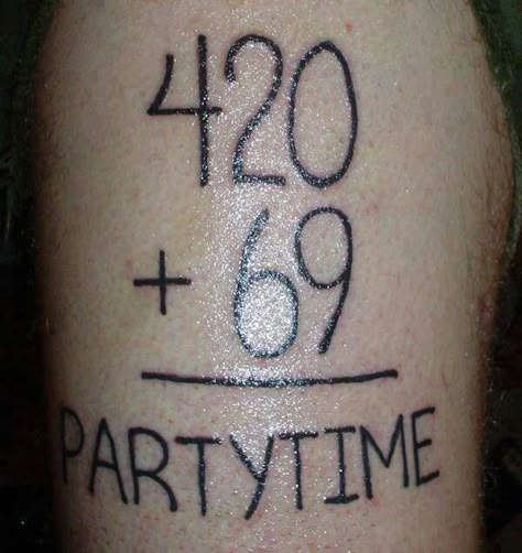 Party time Tato Minimal, High Jokes, Puff Puff Pass, 1 Tattoo, Puff And Pass, Dope Tattoos, Cute Tattoos, A Tattoo, Mood Pics