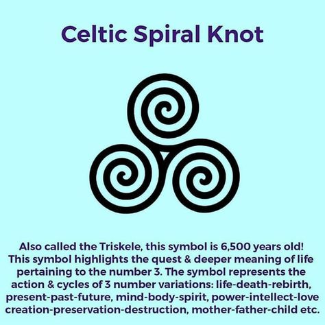 ❤THE HEALING MYSTIQUE❤ on Instagram: “Some Useful Information About Celtic Spiral Knot ✔️✔️ #witchesofinstagram🔮🌙 #witchcraft #witchythings #witchesofinstagram #witchyvibes…” Celtic Spiral Knot, Create Tattoo, Celtic Sleeve Tattoos, Spiral Knot, Spiral Tattoos, Mandala Symbols, Triple Spiral, Celtic Spiral, Celtic Warriors