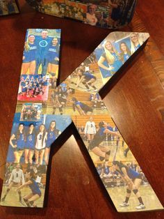 Volleyball Locker Sign Ideas | Volleyball Senior night gift. Wish I wouldve seen this before senior ... Senior Night Gift Ideas, Volleyball Senior Night Gifts, Volleyball Crafts, Volleyball Senior Night, Senior Night Gifts, Decoration Vitrine, Locker Decorations, Softball Gifts, Volleyball Pictures