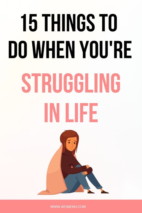 Struggling in life? It’s okay to admit that sometimes, it all gets too much for us. Fortunately, there are ways to deal with these feelings without resorting to unhealthy coping mechanisms. Here, we have put together 15 things to do when you're struggling in life so that you can take back control of your life and start feeling good again! Coping With Loneliness, Struggles In Life, Stop Complaining, Mental Health Disorders, Learning To Say No, Body Scanning, Social Engagement, Practice Gratitude, Feeling Good