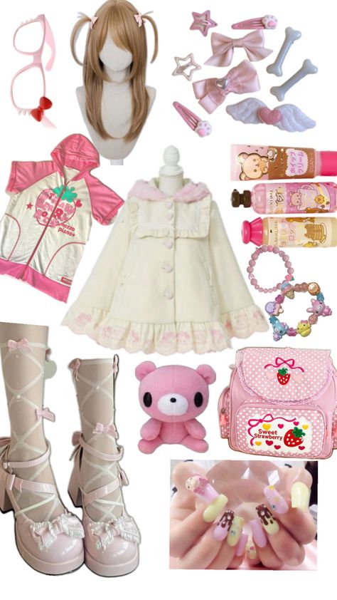 Cutecore Kawaii Outfit Ideas, Kawaii Core, Fashion D, Kawaii Fashion Outfits, J Fashion, Creepy Cute, Really Cute Outfits, Kawaii Clothes, Cute Fits