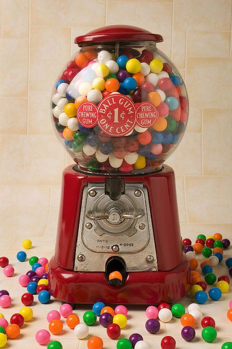 Gum Machine, Bubble Gum Machine, 3d Modelle, Gumball Machine, Chewing Gum, Vending Machine, Candy Machine, Bubble Gum, Childhood Memories