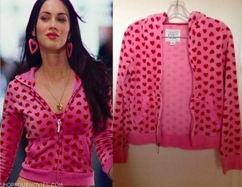 Jennifer’s Body: Jennifer’s Heart Print Hoodie – Shopyourmovies Jennifer Check Heart Hoodie, Jennifers Body Megan, Meghan Fox, Megan Fox Outfits, Jennifer Check, Megan Fox Photos, Mia Colucci, Fav Movie, Kat Dennings