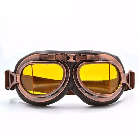 Aviation Goggles, Biker Goggles, Vintage Goggles, Pokemon Trainer Outfits, Winter Fleece Hoodie, Aviator Goggles, Pilot Glasses, Faux Leather Motorcycle Jacket, Goggles Glasses