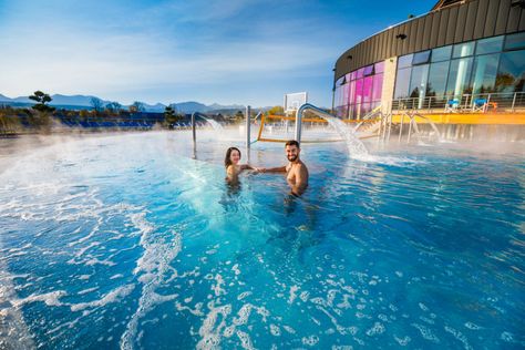 Thermal baths and swimming pools – chill out! - Zakopane.com Thermal Baths, Thermal Pool, Tatra Mountains, Thermal Bath, Thermal Spring, Relaxation Room, Winter Cabin, Ski Slopes, Workout Rooms