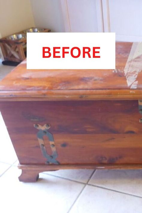 Chest Makeover Diy Furniture, Chest Upcycle, Goodwill Furniture, Chest Makeover, Recycling Crafts, Upcycling Projects, Diy Home Accessories, Diy Dresser, Furniture Rehab