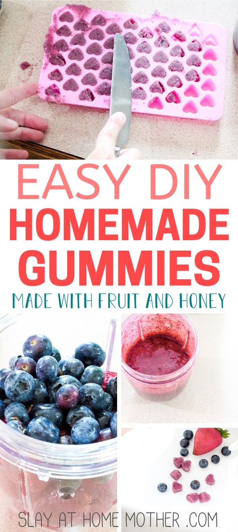 Fruit And Honey, Snacks Diy, Healthy Gummies, Homemade Gummies, Nutrition Business, Kreative Snacks, Gummies Recipe, Healthy Candy, Clean Snacks