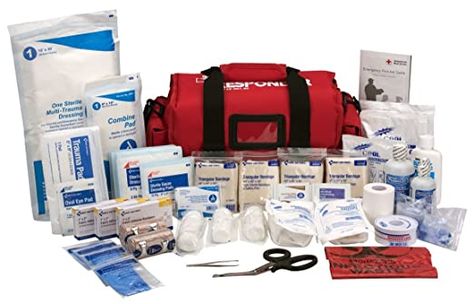 Emergency First Aid Kit, Emergency Bag, Waterproof Tape, Cleansing Pads, First Aid Supplies, Emergency Response, Cpr, Zippered Pouch, Aid Kit