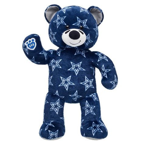 Dallas Cowboys Bear, Cowboys Wreath, Dallas Cowboys Hoodie, Custom Teddy Bear, Giant Stuffed Animals, Custom Stuffed Animal, Nfl Gifts, Teddy Bear Clothes, Bears Football, Dallas Cowboys Fans