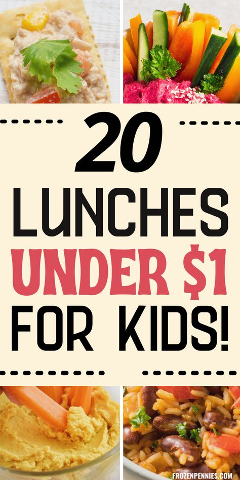 Cheap Lunches For A Family, Cheap Family Lunch Ideas, Cheap Kids Lunch Ideas, School Lunch Grocery List, Budget Meals For Four, Budget Meals Healthy, Cheap Lunch Ideas For Kids, Cheap School Lunch Ideas, Homeschool Lunch Ideas