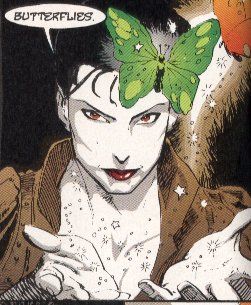 "The Sandman" series. Desire: the beautiful androgynous sasshole. Desire Of The Endless Comic, Delirium Sandman, Morpheus Sandman, Sandman Comic, Sandman Neil Gaiman, Enter Sandman, Vertigo Comics, The Sandman, Pipe Dream