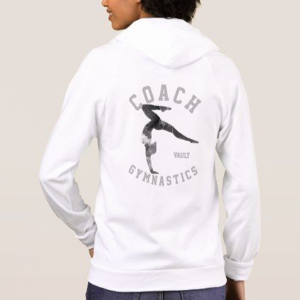 gymnastics Floor Coaches jacket - in white - diy cyo customize create your own personalize Gymnastics Hoodies, Gymnastics Floor, Coaches Jacket, Hoodie Ideas, Gymnastics Team, Sweat Jacket, Team Jackets, Jacket Hoodie, Coach Jacket