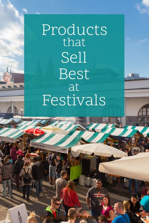 Best Food To Sell At Festivals, Vendor Ideas Business, What To Sell At Art Fair, Festival Booths Ideas, What To Sell At A Fall Festival, Vendor Business Ideas, Vendor Product Ideas, Things To Sell At A Pop Up Shop, What To Sell At Farmers Market Diy Crafts