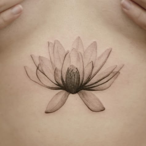 Xray Flower, Infected Tattoo, Water Lily Tattoos, Delicate Flower Tattoo, Vintage Flower Tattoo, Simple Flower Tattoo, Lotus Flower Tattoo Design, Lotus Tattoo Design, Beautiful Flower Tattoos