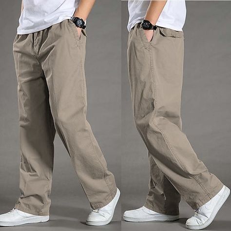 Season:Spring   Fall; Fabric:Polyester; Gender:Men's; Style:Stylish,Classic Style; Occasion:Daily,Casual; Fit Type:Regular Fit; Function:Sports,Outdoor; Waistline:Mid Waist; Pattern:Plain; Design:Elastic Waist,Straight Leg; Special Size:Normal; Pants Type:Trousers,Cargo Pants,Cargo Trousers; Fly Type:Elasticity; Front page:FF; Listing Date:11/01/2021; Production mode:External procurement; Hips:; Length:; Waist:; Fit US Size:null; Fit UK Size:null; Fit EU Size:null; Pants Length:Full Length Mens Cargo Trousers, Cargo Hose, Men's Cargo Pants, Moda Streetwear, Rugged Style, Mens Cargo, Linen Suit, Casual Jumpsuit, Pantalon Cargo