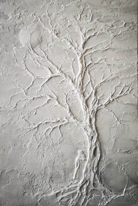 Drywall Art, Wall Art Diy Paint, Plaster Sculpture, Diy Abstract Canvas Art, Plaster Wall Art, Paint Wall, Soyut Sanat Tabloları, Feather Wall, Textured Canvas Art