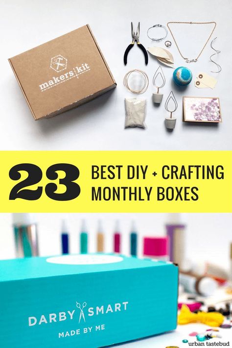 Best DIY and Craft Subscription Boxes | Monthly Subscription Boxes for beginner crafters | Gifts for Crafters | Papercraft Subscription Box | DIY Projects | Easy to Follow Craft Tutorials #subscriptionbox #craftsforbeginners #papercraft Cheap Subscription Boxes, Orion Star, Free Subscription Boxes, Diy Subscription Box, Subscription Box Business, Craft Box Subscription, Box Subscriptions, Birthday Presents For Mom, Monthly Box