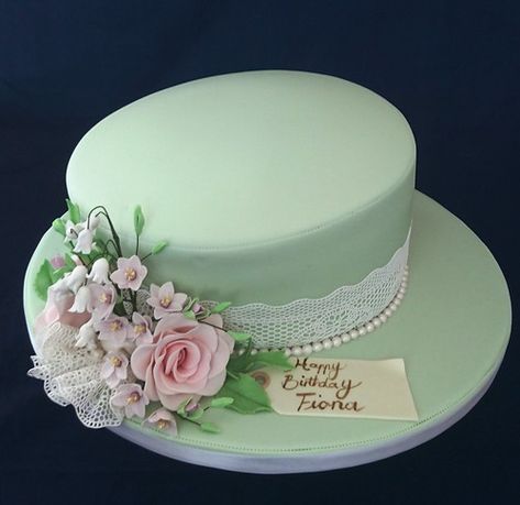 Hat styled 80th Birthday Cake | Geraldine Horton | Flickr Cake 80th Birthday, 80th Birthday Cakes, 80th Birthday Cake Topper, Funny 50th Birthday Cakes, Birthday Cake For Women Elegant, 80th Birthday Cake, Ice Cream Birthday Cake, Hat Birthday, 13 Birthday Cake