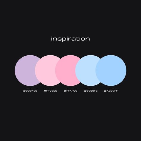 Ui Color Palette, Cotton Candy Theme, Color Coding Notes, Debut Theme, Candy Drawing, Html Color Codes, Ui Color, Instagram Branding Design, Art Style Challenge