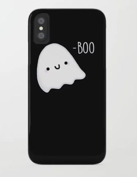 halloween phone case, cute phone case, ghost, halloween decor, cute, boo, Cute Diy Phone Cases Paint Easy, Cover Painting Ideas Phone, Phone Case Halloween, Cute Phone Covers Diy, Cute Phone Cover Painting, Black Case Aesthetic, Black Phone Case Diy, Diy Phone Case Design Paint, Black Phone Case Painting