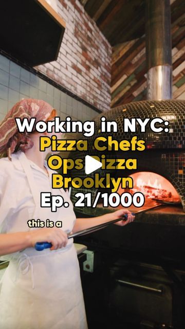 Workers Club NYC - Building for Workers by Workers on Instagram: "Ep. 21 | Today in our Working in New York Series, we meet the chefs behind the famous Ops Pizza here in Brooklyn!
@opsnyc 
📍346 Himrod St, Brooklyn, NY 11237
#worklife #work #jobs #chef #cheflife #pizza #nycpizza #nycfood" Working In New York, Pizza Chef, New York Pizza, Nyc Food, Chef Life, Brooklyn, Pizza, Chef, New York