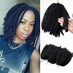 12 Spring Twist Crochet Braiding Hair Styles with Good Reviews. Plus Video Tutorial on How To Install Crochet Hair #braidstyles Hair For Braids, Jamaican Bounce, Crochet Braiding Hair, Spring Twist Hair, Crochet Hair Extensions, Spring Twists, Sew In Weave, Crochet Braid Styles, Twist Hair